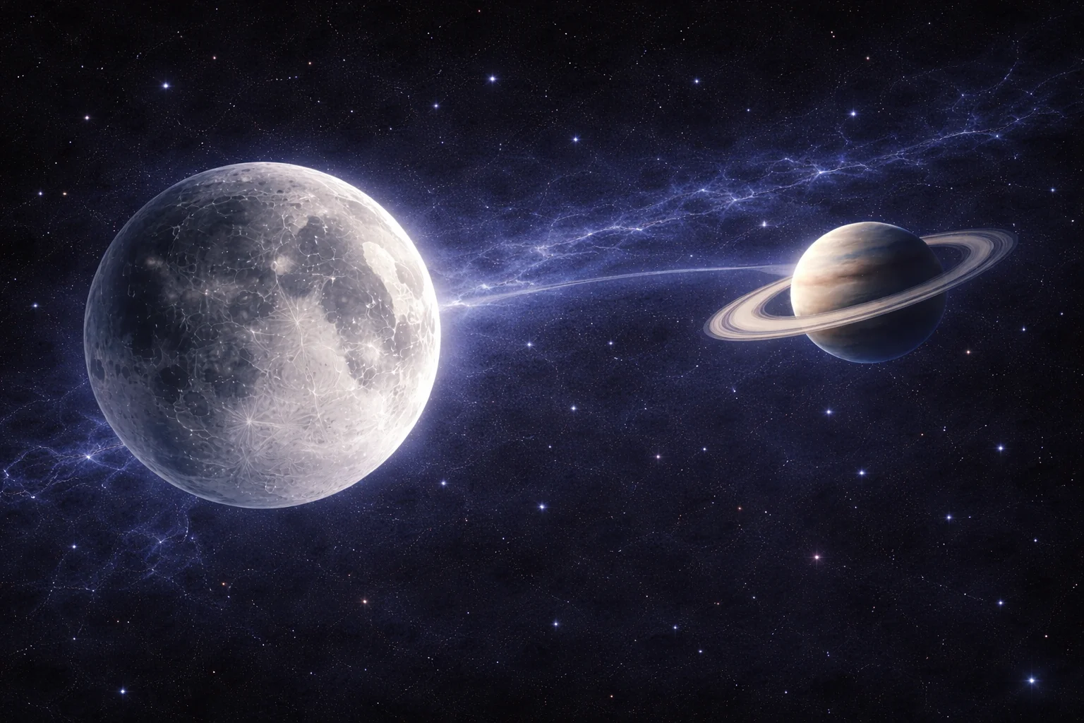 Луна—Сатурн