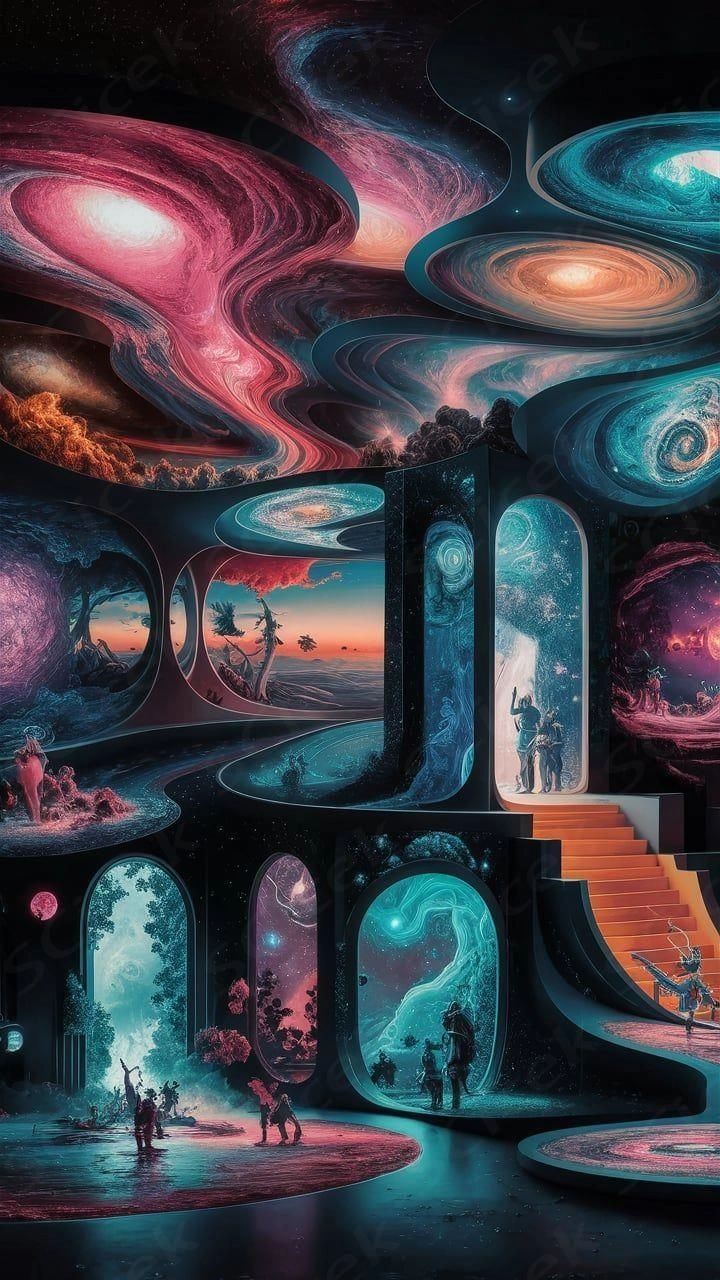 Абстракция домов гороскопа